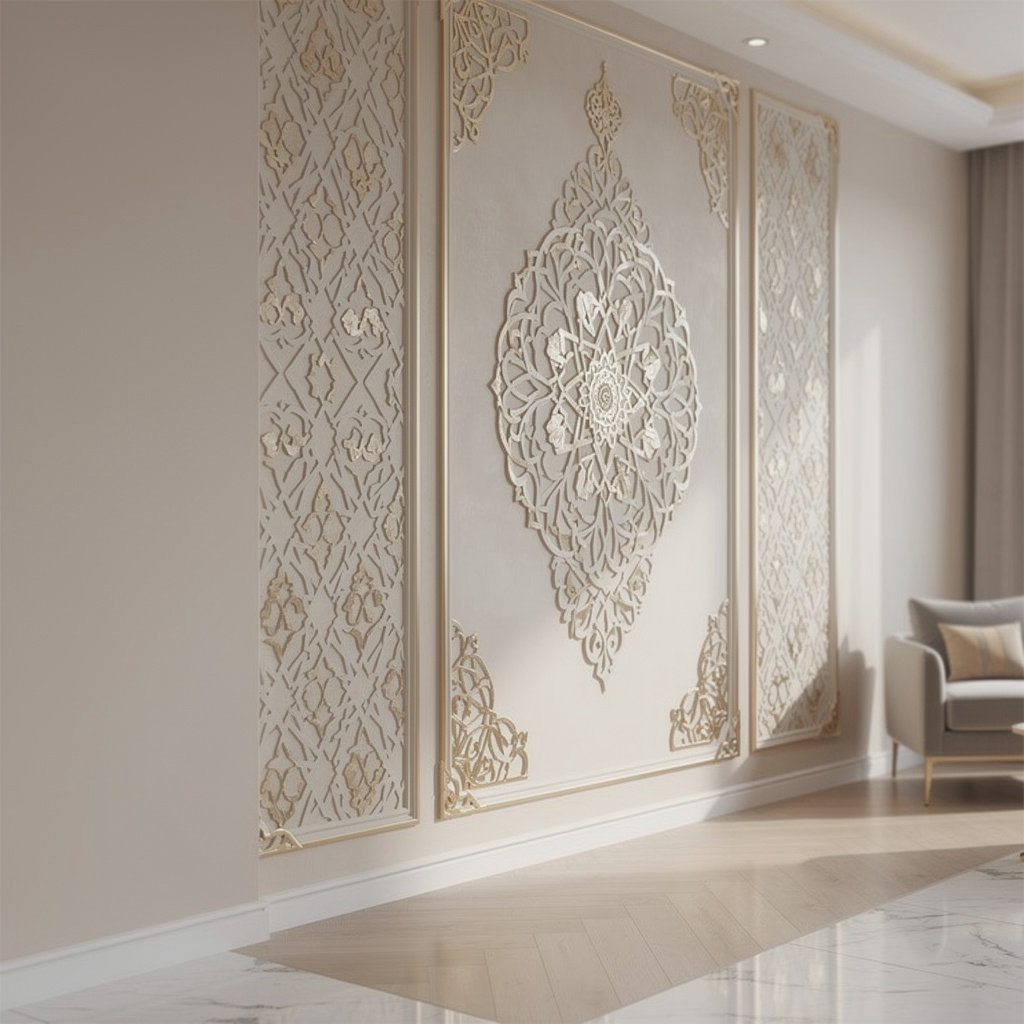 ديكور جدران - نقوش وزخارف